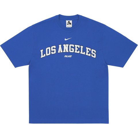 Palace PALACE NIKE SHOP T-SHIRT LOS ANGELES BLUE