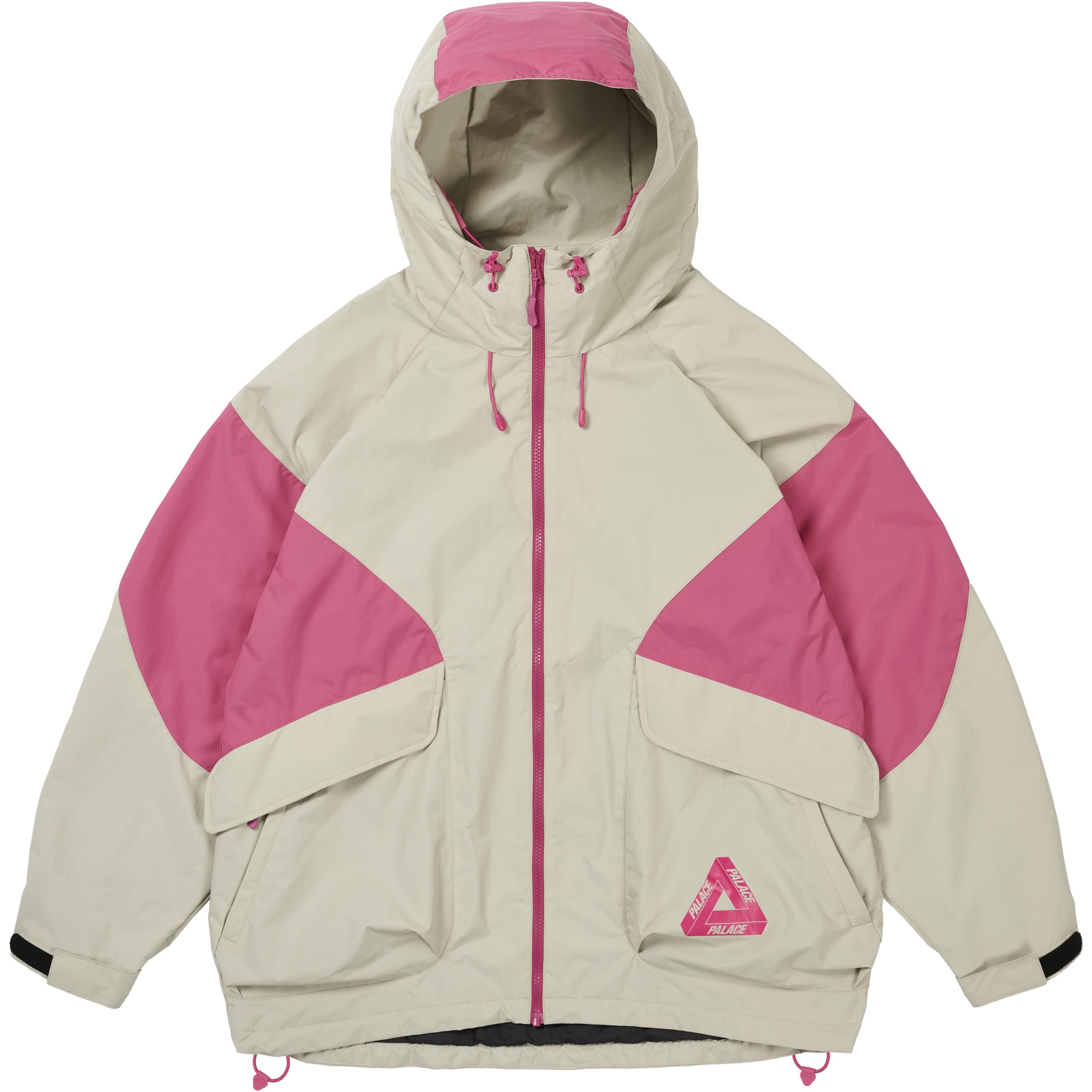 PALTIC JACKET STONEY GREY / PINK