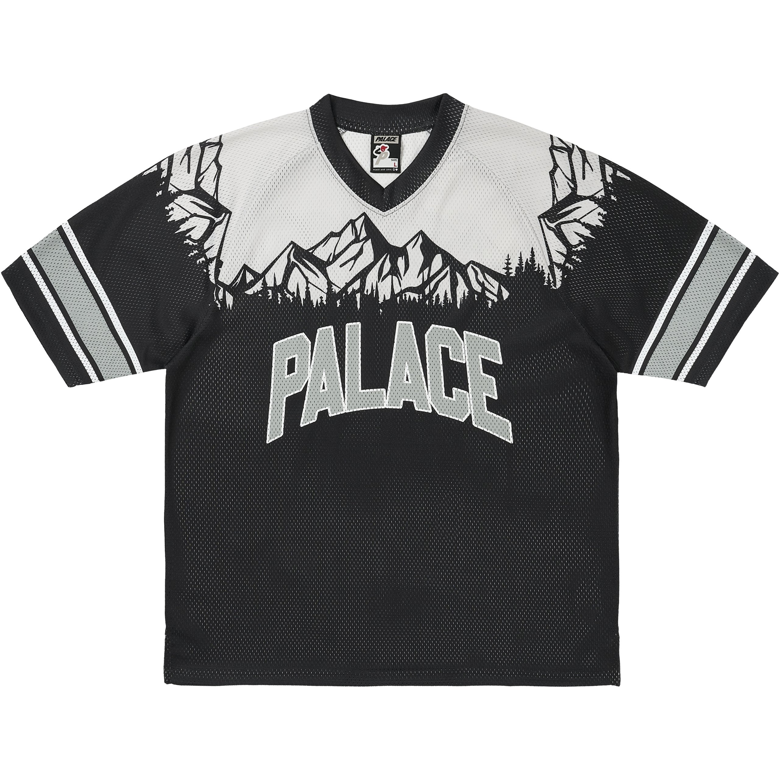 PEAKER MESH JERSEY BLACK