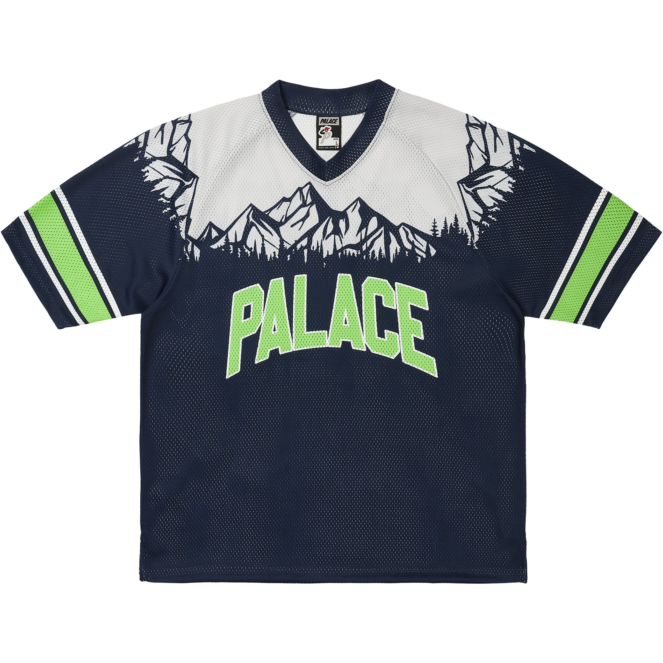 PEAKER MESH JERSEY NAVY