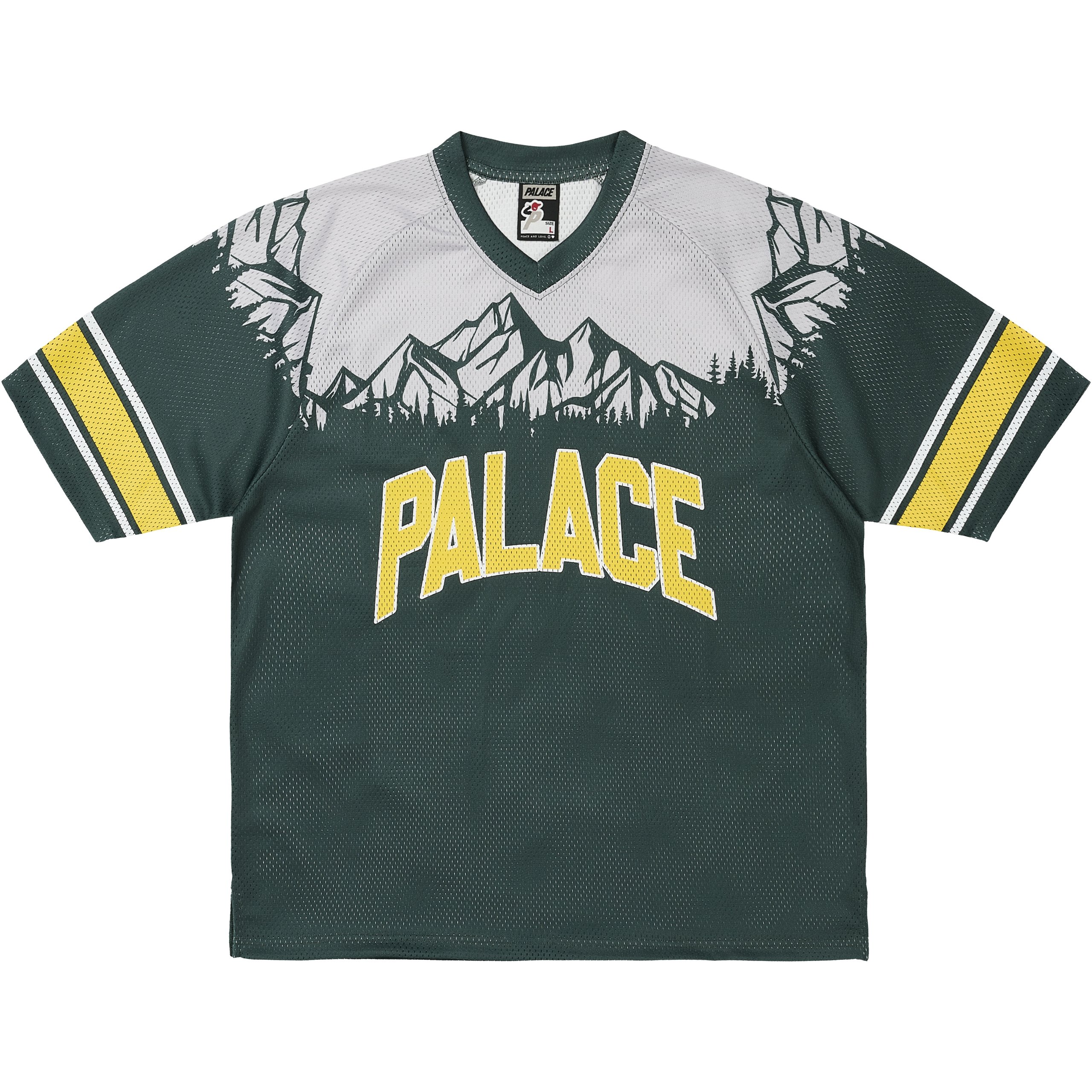 PEAKER MESH JERSEY RACEY GREEN