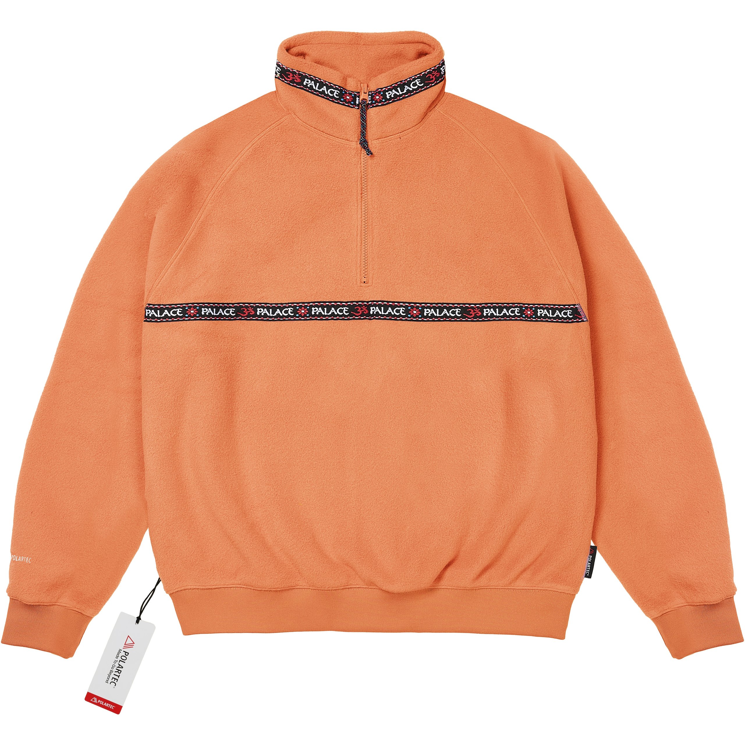 POLARTEC OM 1/4 ZIP ORANGE