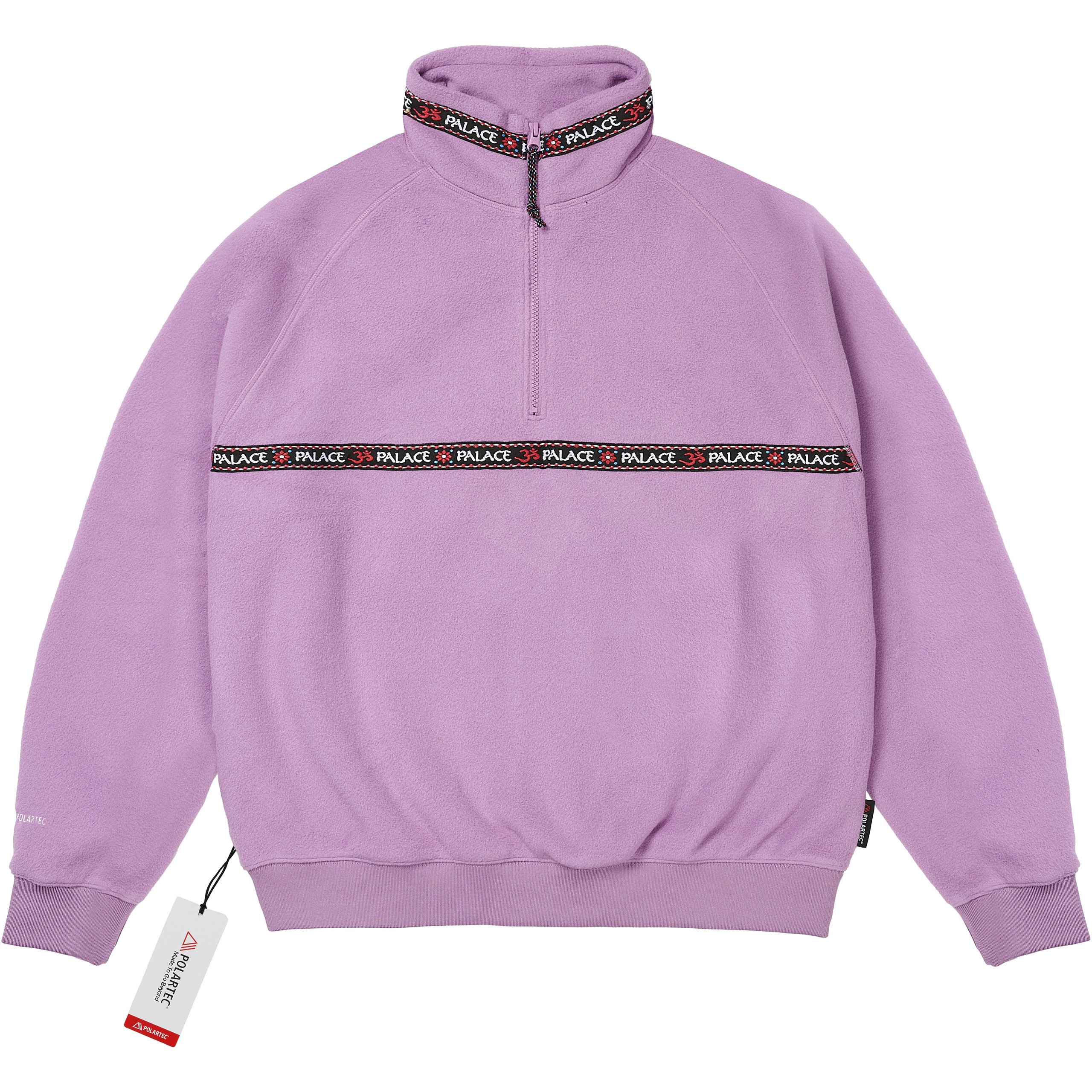 POLARTEC OM 1/4 ZIP PURPLE