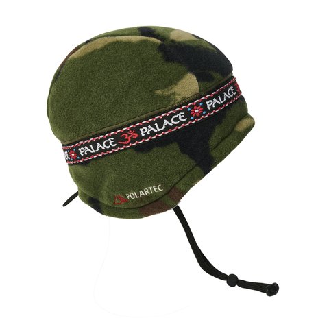 Palace POLARTEC OM EARFLAP BEANIE WOODLAND DPM - Colorway