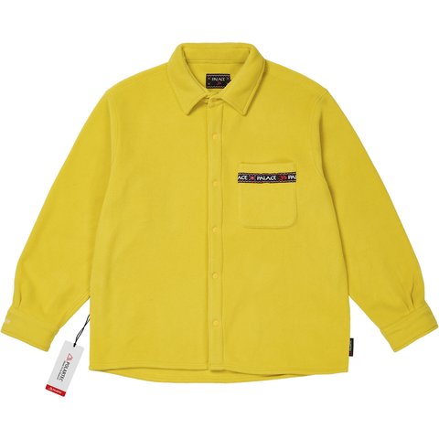 Palace POLARTEC OM FLEECE OVERSHIRT SAFFRON - $188.00