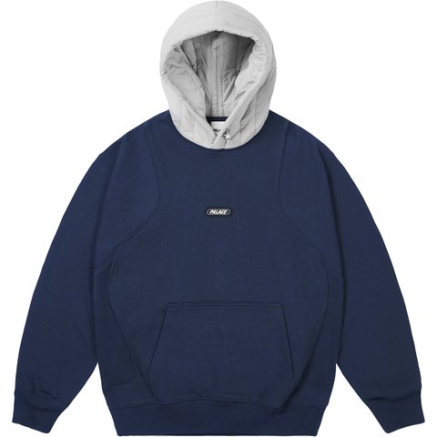 Palace PUFFA HOOD NAVY - $178.00