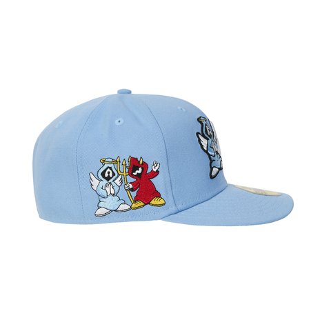 Palace RIGHT AND WRONG P NEW ERA 59FIFTY BLUE - Colorway