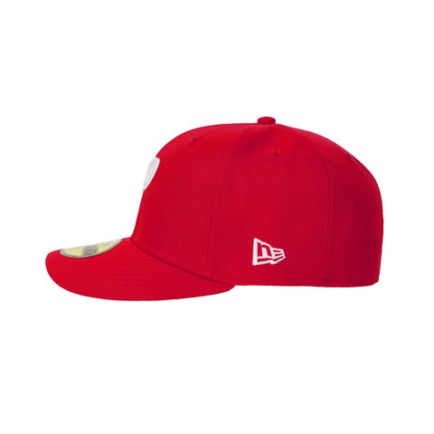 Palace RIGHT AND WRONG P NEW ERA 59FIFTY RED - Colorway