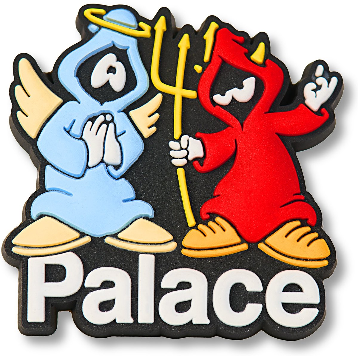 Palace RIGHT AND WRONG PIN BADGE MULTI (Holiday 2025) - $8.00