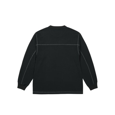 Palace RUN IT THERMAL LONGSLEEVE BLACK - Colorway
