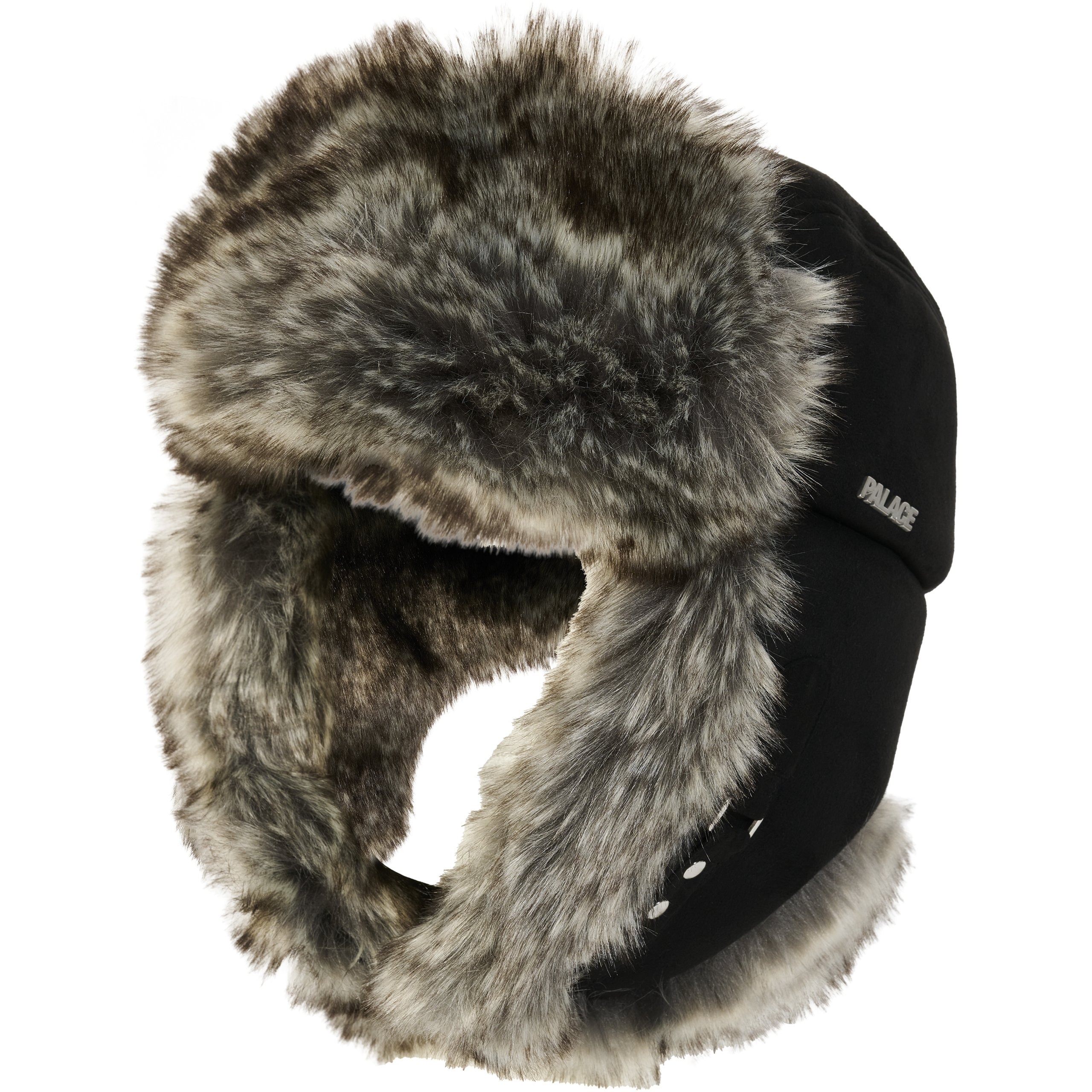 SHERPA FAUX SUEDE TROOPER BLACK