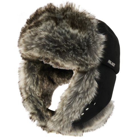 Palace SHERPA FAUX SUEDE TROOPER BLACK - $88.00