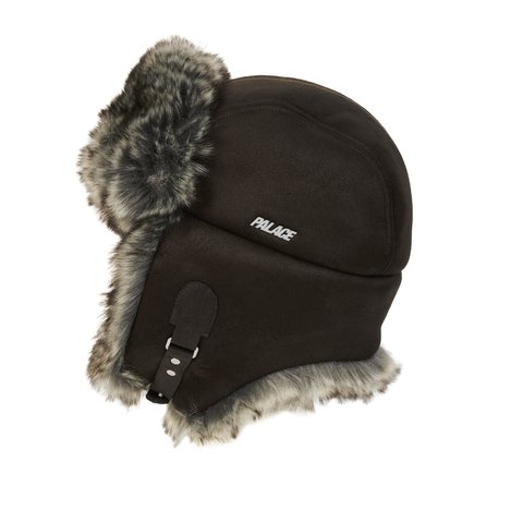 Palace SHERPA FAUX SUEDE TROOPER BROWN - Colorway