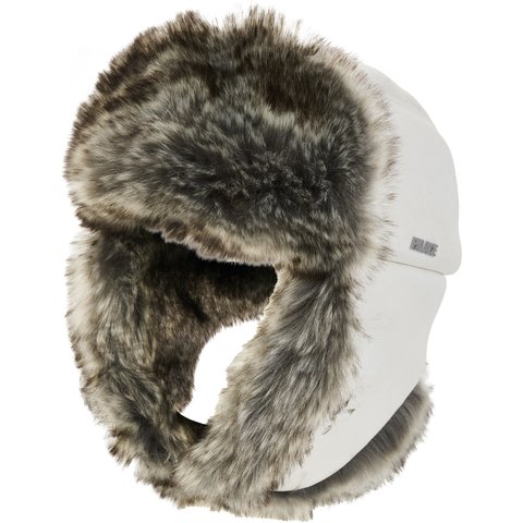 Palace SHERPA FAUX SUEDE TROOPER WHITE - $88.00