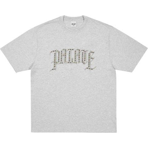 Palace STUD-U-LIKE T-SHIRT GREY MARL