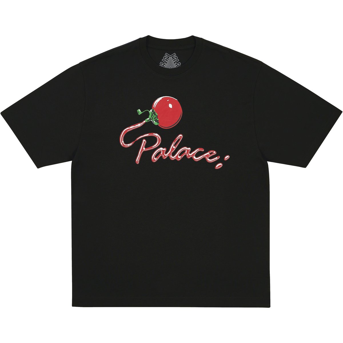 Palace TOMMY T-SHIRT BLACK (Holiday 2025) - $48.00