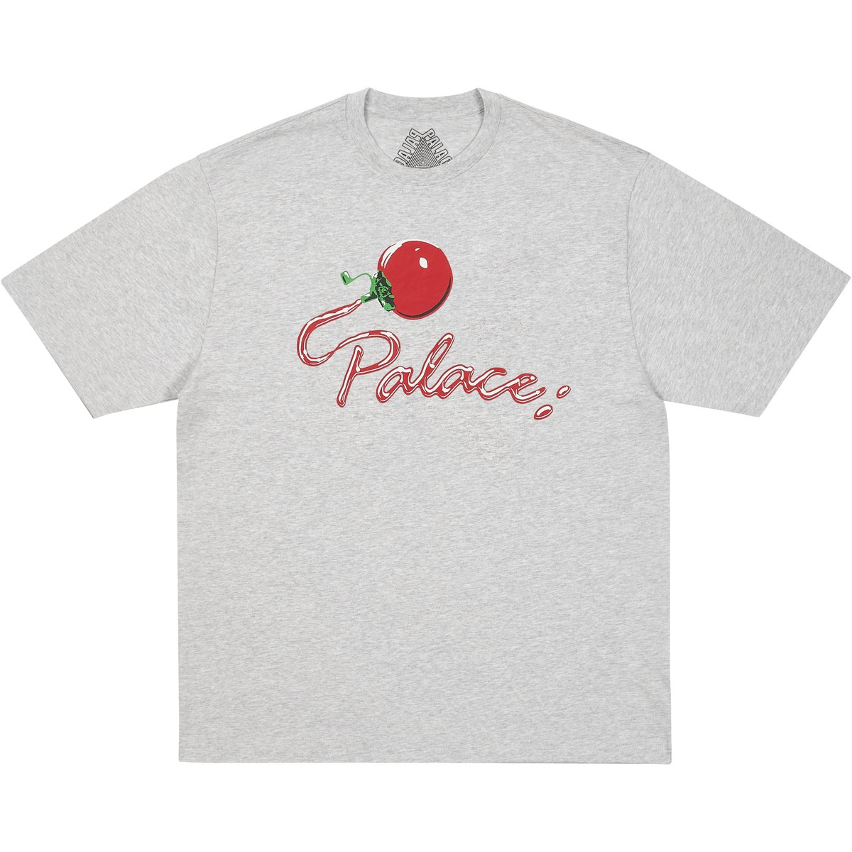 Palace TOMMY T-SHIRT GREY MARL (Holiday 2025) - $48.00