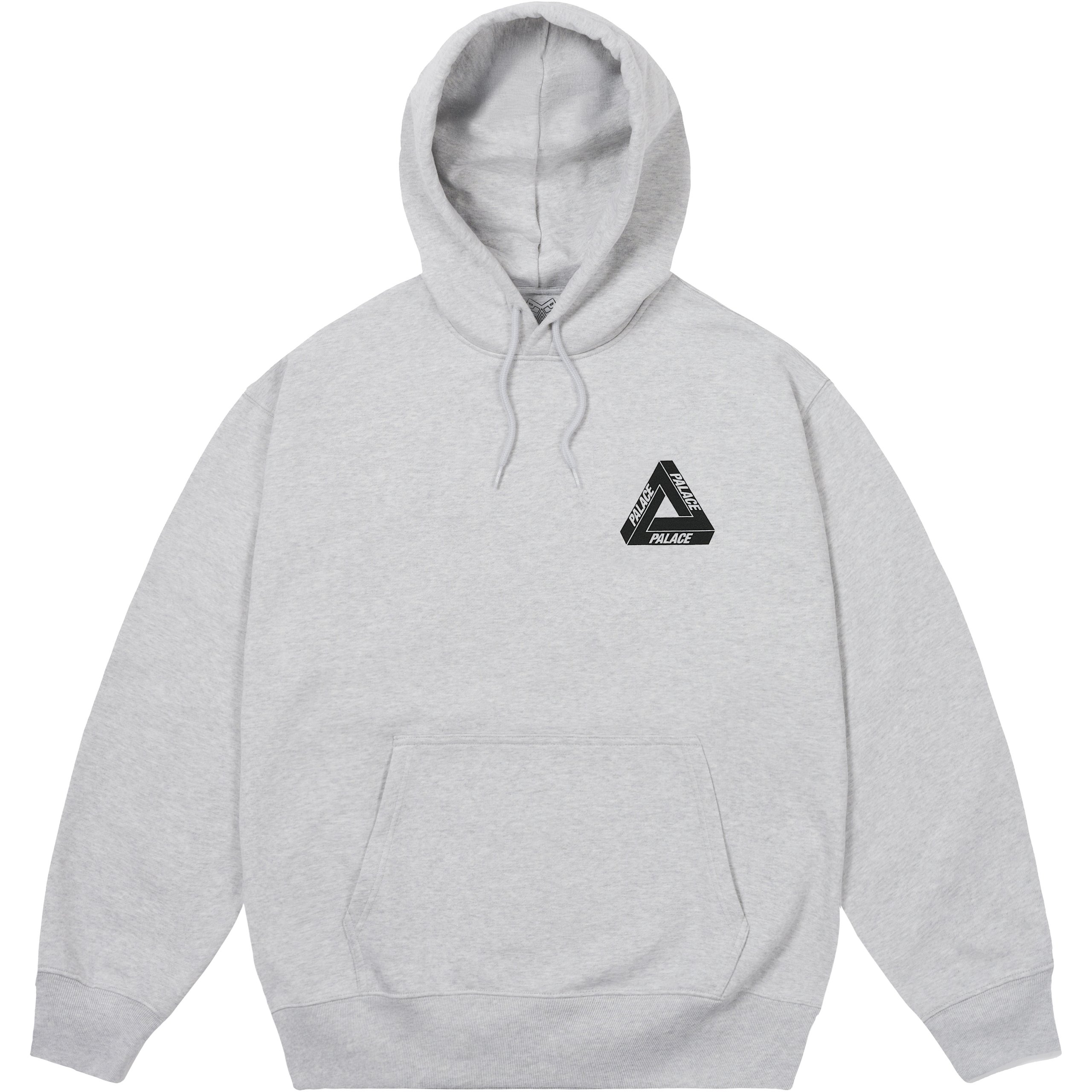 TRI-ANGELIC HOOD GREY MARL