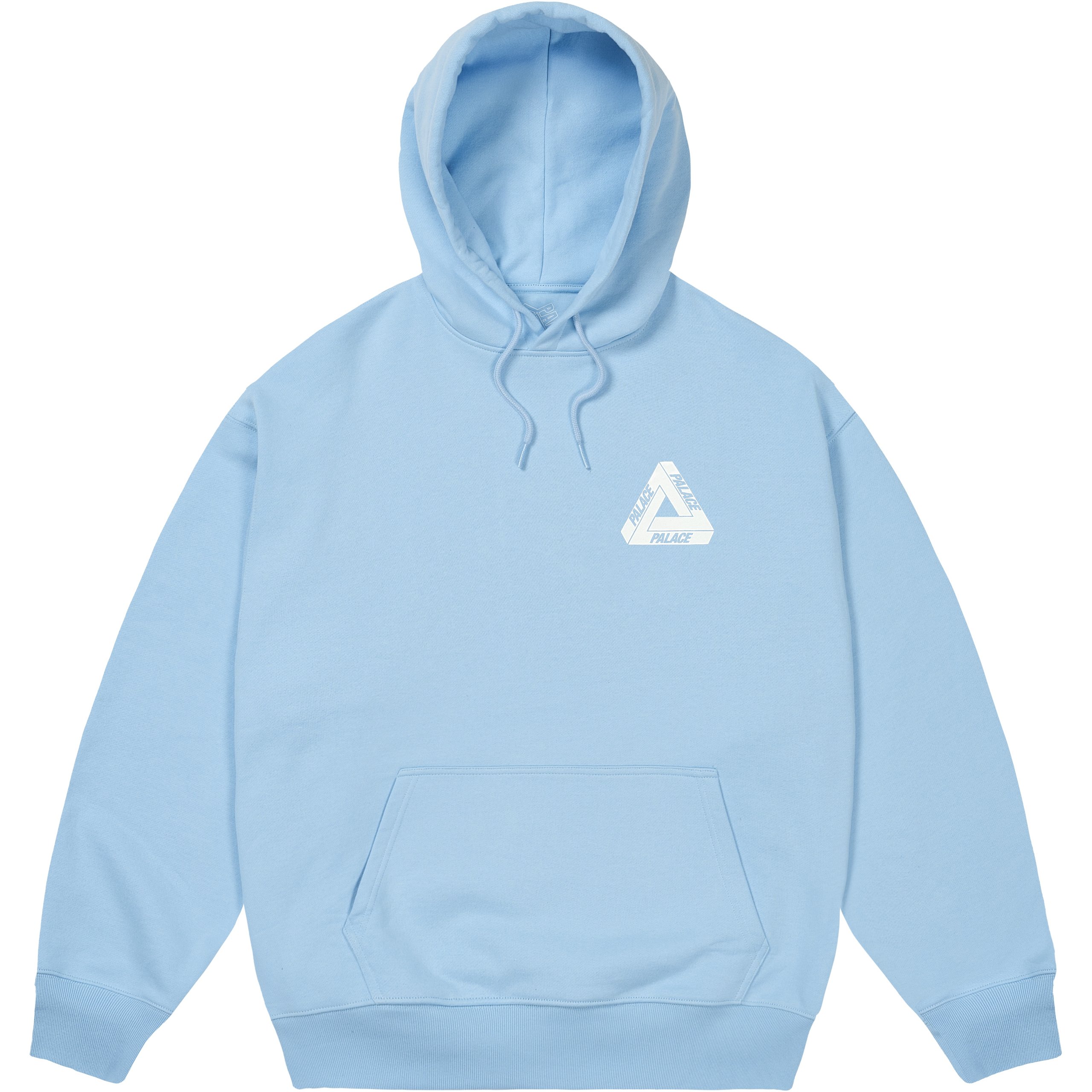 TRI-ANGELIC HOOD SKYLINE BLUE