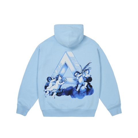 Palace TRI-ANGELIC HOOD SKYLINE BLUE - Colorway