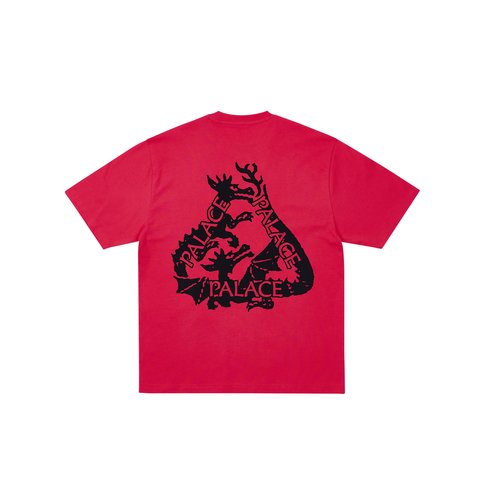 Palace TRI SORCERY T-SHIRT TRUEST RED - Colorway