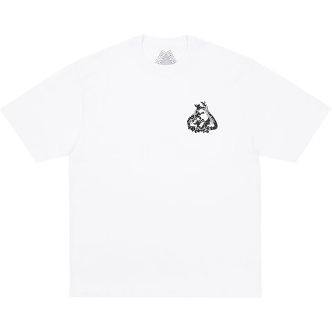 Palace TRI SORCERY T-SHIRT WHITE - $48.00