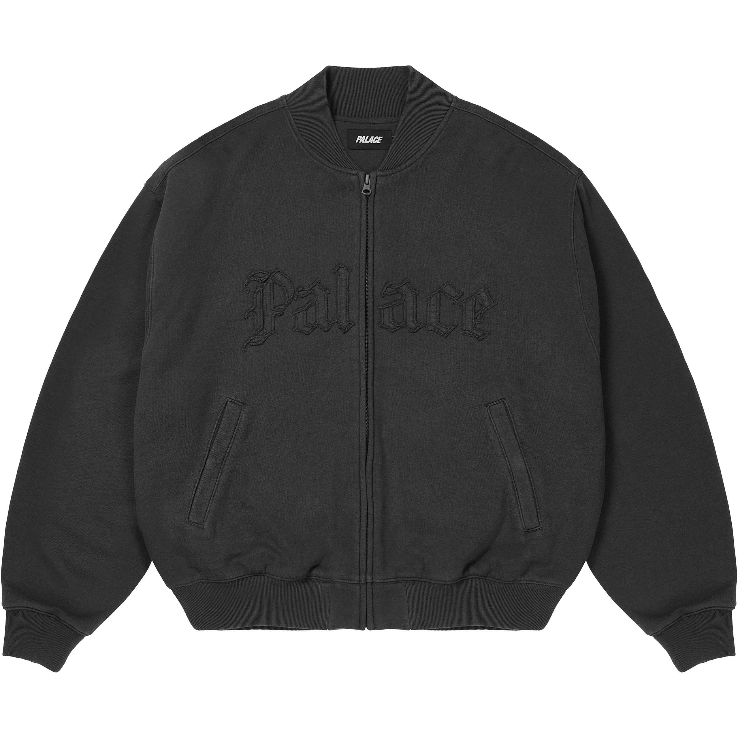 WING-MAN BOMBER WASHED BLACK