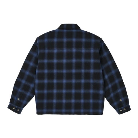 Palace ZIP UP SHIRT NAVY - Colorway