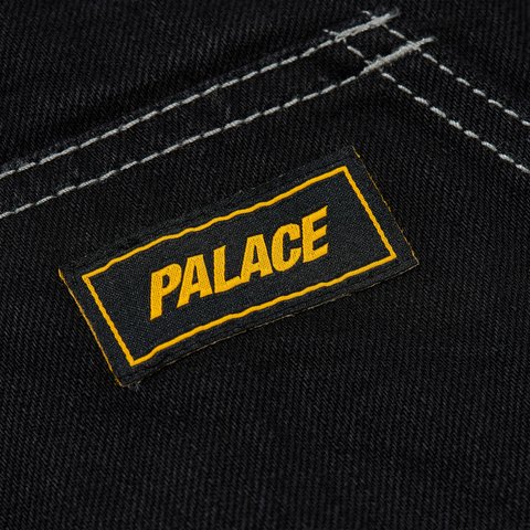 Palace HOODED SHERP JACKET BLACK STONE WASH - Colorway