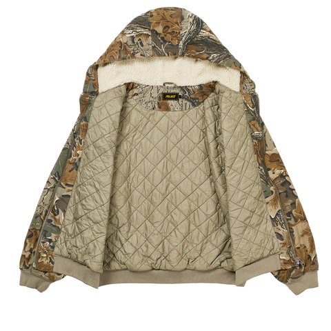 Palace HOODED SHERP JACKET REALTREE - Colorway