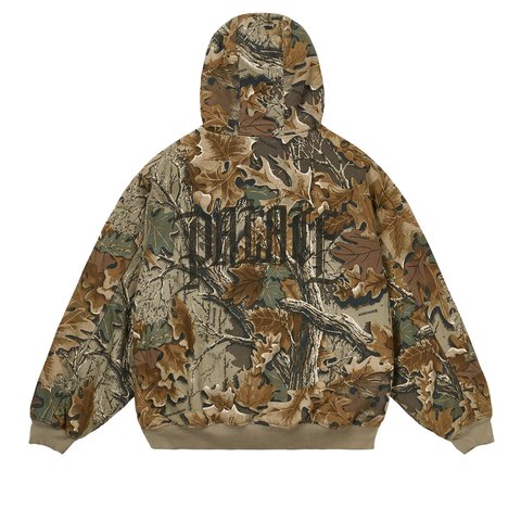 Palace HOODED SHERP JACKET REALTREE - Colorway