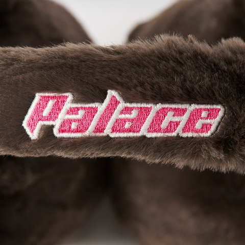 Palace KAWAII PLUSH EAR WARMER BROWN - Colorway