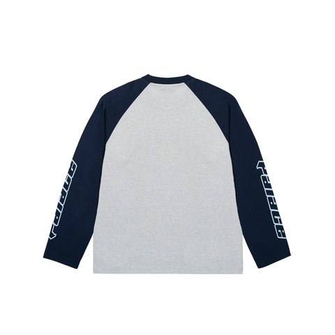 Palace KAWAII RAGLAN LONGSLEEVE GREY MARL - Colorway