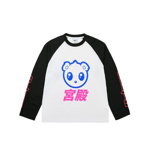 Palace KAWAII RAGLAN LONGSLEEVE WHITE - Colorway