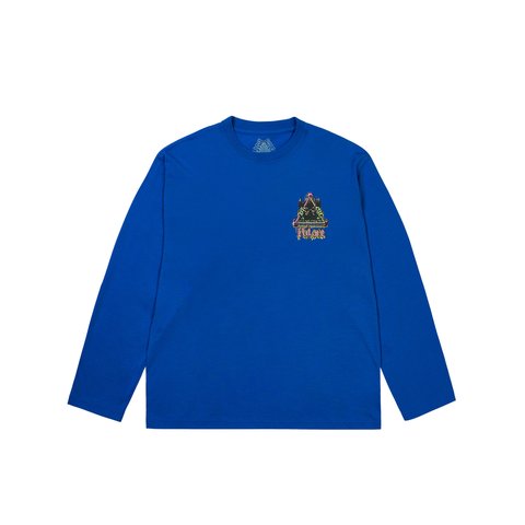 Palace LOCK IN LONGSLEEVE BLUE BERRY - Colorway