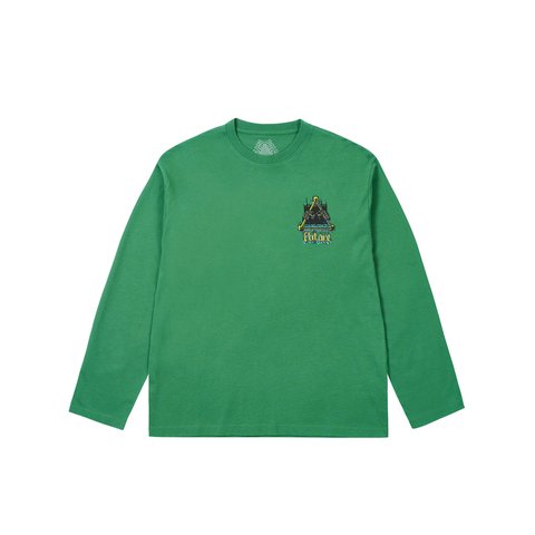 Palace LOCK IN LONGSLEEVE LUCKY GREEN - Colorway