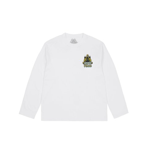 Palace LOCK IN LONGSLEEVE WHITE - Colorway
