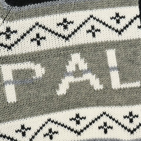 Palace PALACE LOVES ME HOODED KNIT BLACK - Colorway