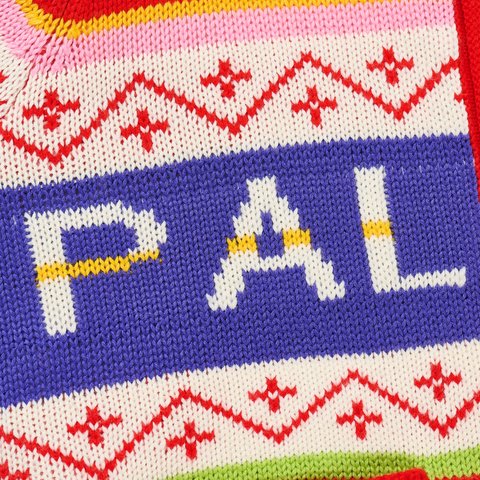 Palace PALACE LOVES ME HOODED KNIT RED - Colorway