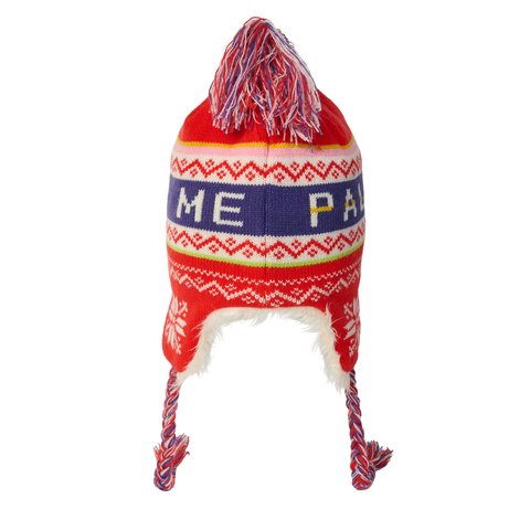Palace PALACE LOVES ME PERUVIAN BEANIE RED - Colorway