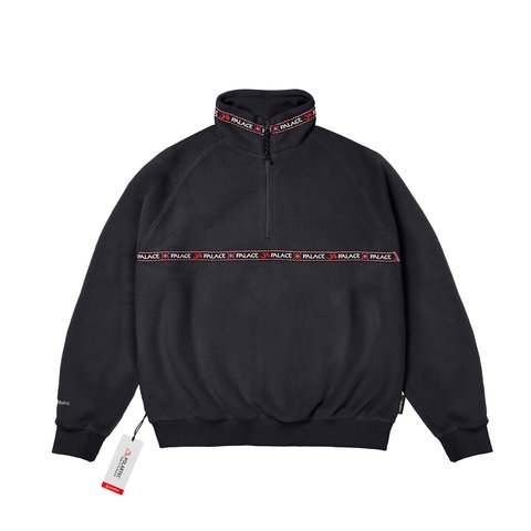Palace POLARTEC OM 1/4 ZIP BLACK - Colorway