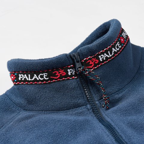 Palace POLARTEC OM 1/4 ZIP NAVY - Colorway