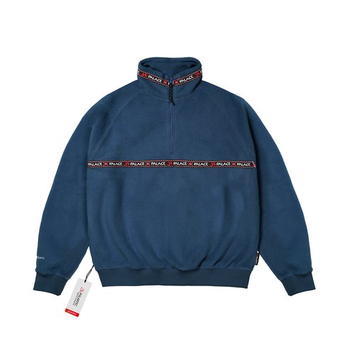 Palace POLARTEC OM 1/4 ZIP NAVY - Colorway