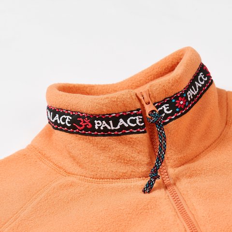 Palace POLARTEC OM 1/4 ZIP ORANGE - Colorway