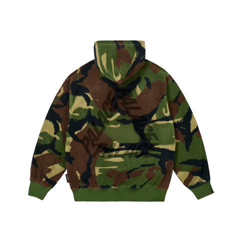 Palace POLARTEC P3 HOOD WOODLAND CAMO - Colorway