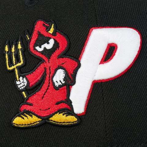 Palace RIGHT AND WRONG P NEW ERA 59FIFTY BLACK - Colorway