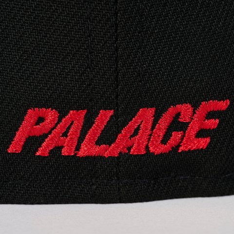 Palace RIGHT AND WRONG P NEW ERA 59FIFTY BLACK - Colorway