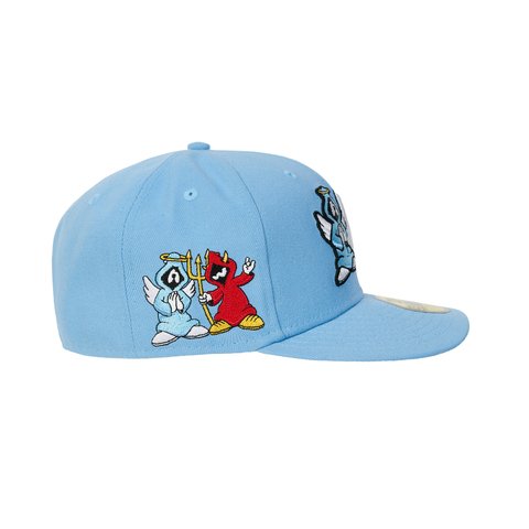 Palace RIGHT AND WRONG P NEW ERA 59FIFTY BLUE - Colorway