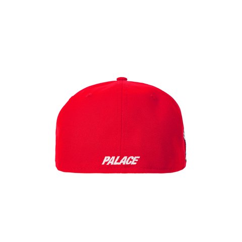 Palace RIGHT AND WRONG P NEW ERA 59FIFTY RED - Colorway