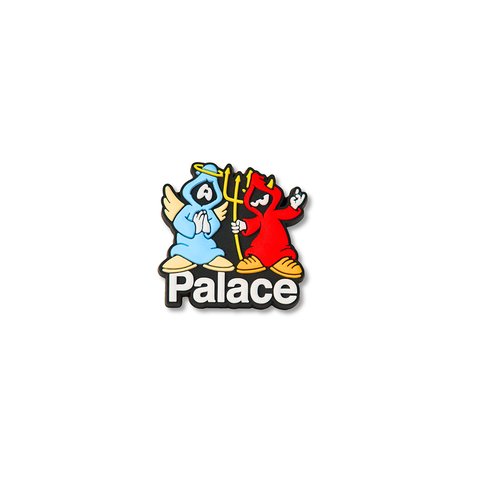 Palace RIGHT AND WRONG PIN BADGE MULTI - Colorway
